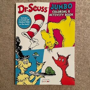 Dr. Seuss Jumbo coloring activity book